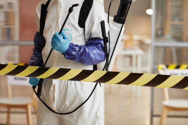 Professional Biohazard Cleanup technician working in Eaton, OH